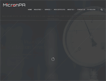 Tablet Screenshot of micronpa.com